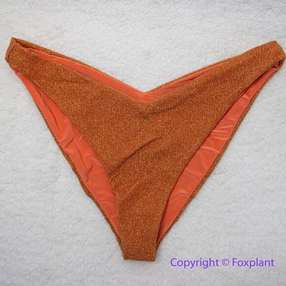 NEW Free People‎ Beach Riot Vanessa shine chili sparkle glitter bottoms, size M - Picture 5 of 11